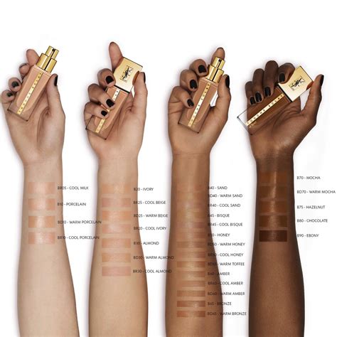 eclat touche ysl|ysl touche eclat shade chart.